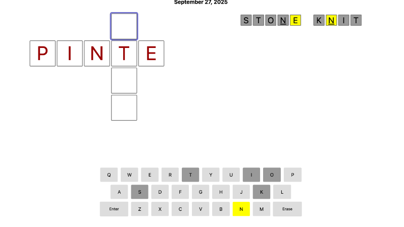crosswordle